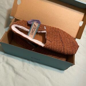 TOMS Burnt Orange Alpargata Shoes